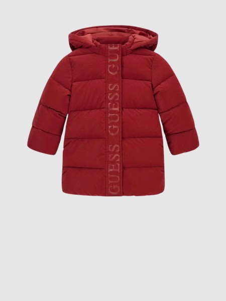Kispo Guess Menina Hooded Ls Puffer Kispo Guess Menina Hooded Ls Puffer