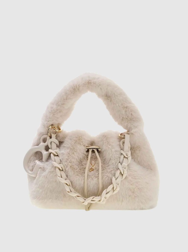 Mala Guess Menina Faux Fur Handbag
