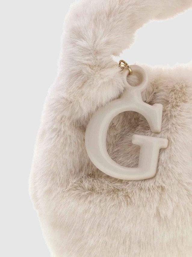 Mala Guess Menina Faux Fur Handbag