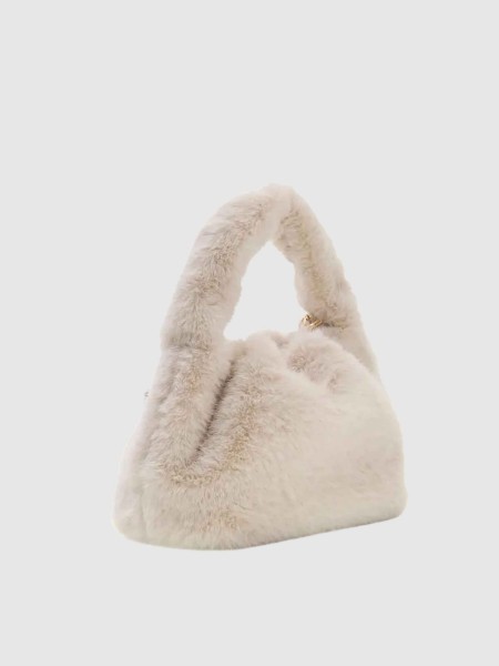 Mala Guess Menina Faux Fur Handbag Mala Guess Menina Faux Fur Handbag