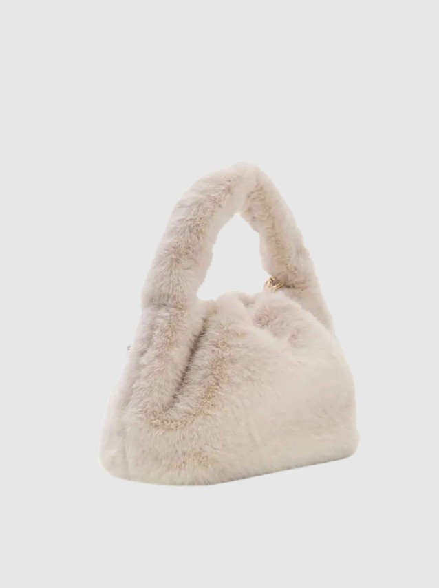 Mala Guess Menina Faux Fur Handbag