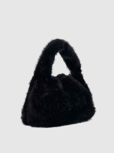 Mala Guess Menina Faux Fur Handbag Mala Guess Menina Faux Fur Handbag