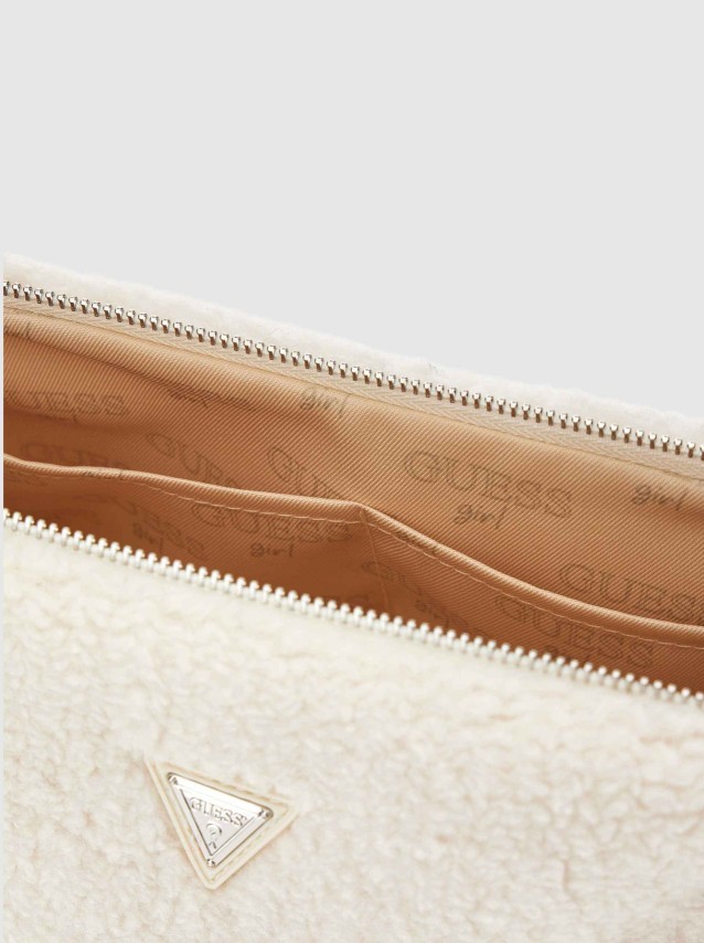 Mala Guess Menina Teddy Shoulder Bag