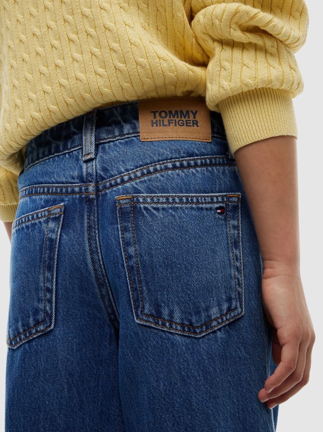 Jeans Tommy Hilfiger Menina Mabel Wide Leg Jeans