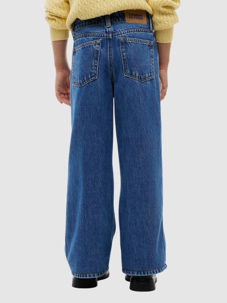 Jeans Tommy Hilfiger Menina Mabel Wide Leg Jeans