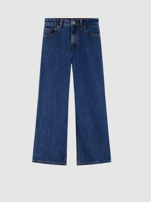 Jeans Tommy Hilfiger Menina Mabel Wide Leg Jeans