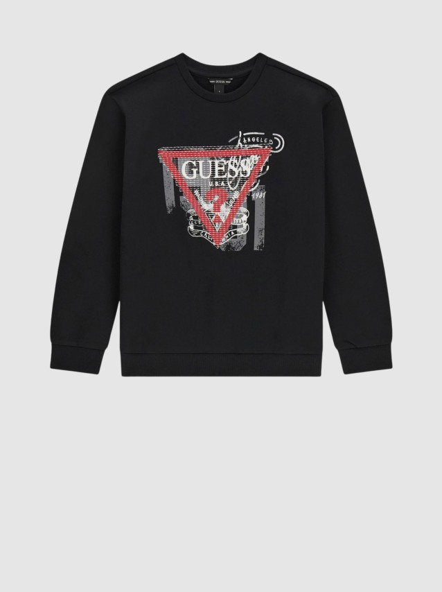 Sweatshirt Guess Menino Ls Active Top