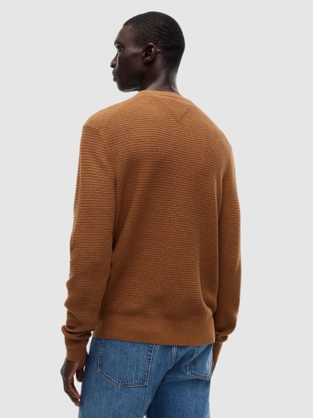 Camisola Tommy Hilfiger Homem Pima Ctn Cash Structure Crewneck Camisola Tommy Hilfiger Homem Pima Ctn Cash Structure Crewneck