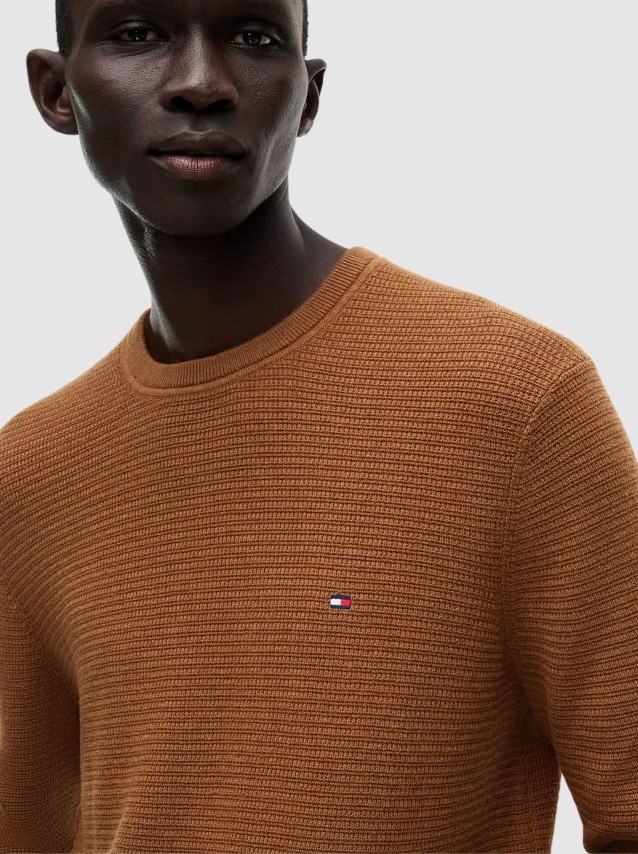Camisola Tommy Hilfiger Homem Pima Ctn Cash Structure Crewneck
