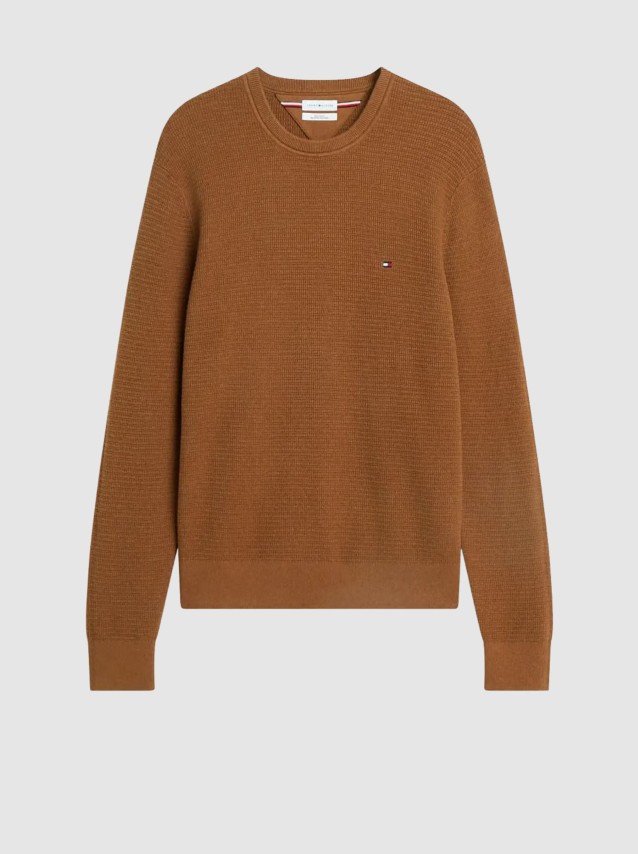 Camisola Tommy Hilfiger Homem Pima Ctn Cash Structure Crewneck