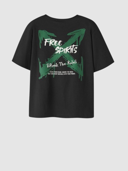 T-Shirt Name It Menino Nkmkemuel Ss Rlx Top Box Ps Noos