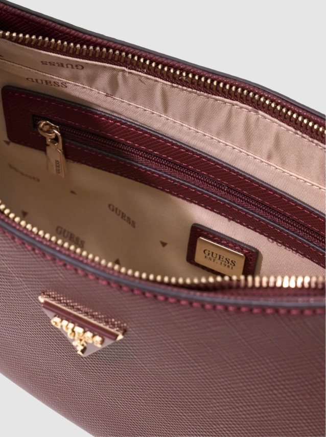 Mala Guess Mulher Noelle II Top Zip Shoulder Bag