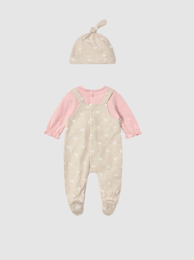 Conjunto 2 Peças Mayoral Menina Fato Bebé Jacquard