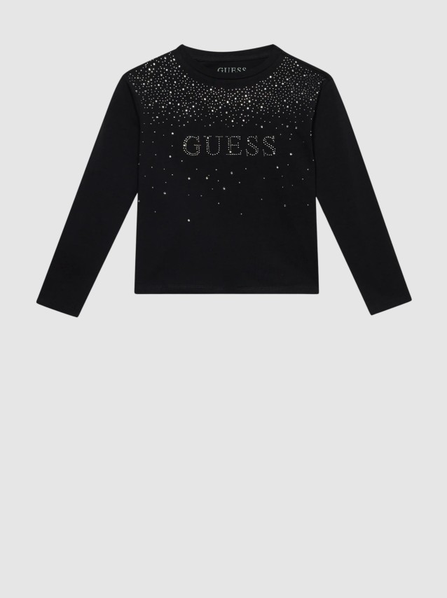 Camisola Guess Menina Ls Midi T-Shirt