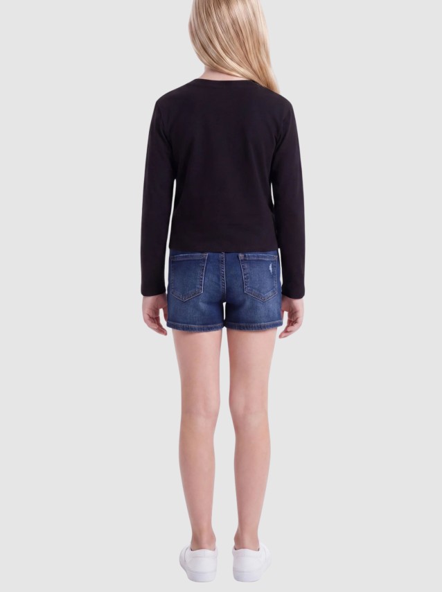 Camisola Guess Menina Ls Midi T-Shirt