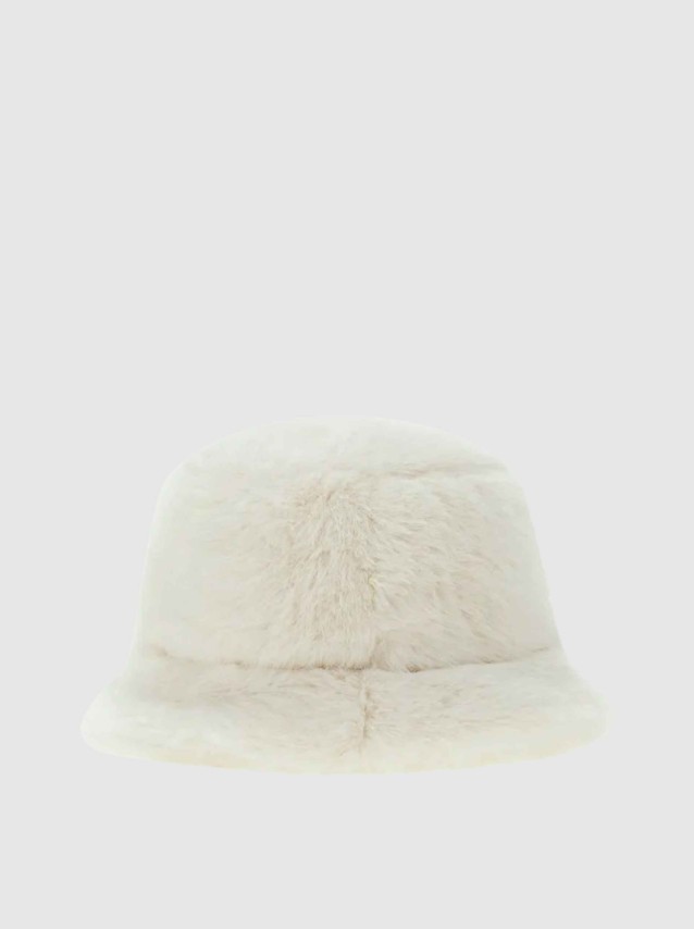 Chap�u Guess Menina Faux Fur Hat