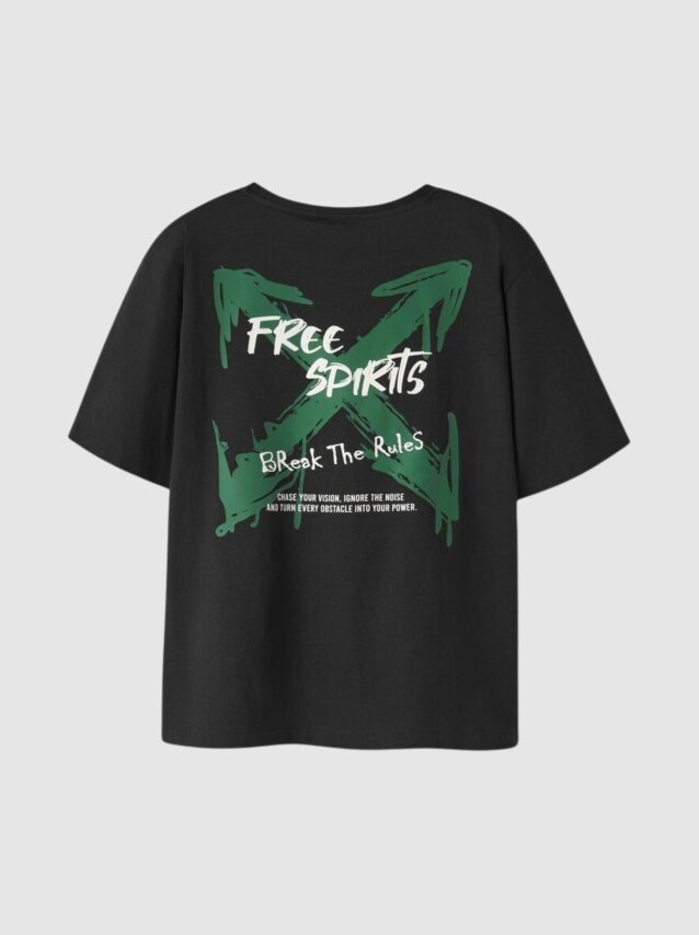T-Shirt Name It Menino Nkmkemuel Ss Rlx Top Box Ps Noos