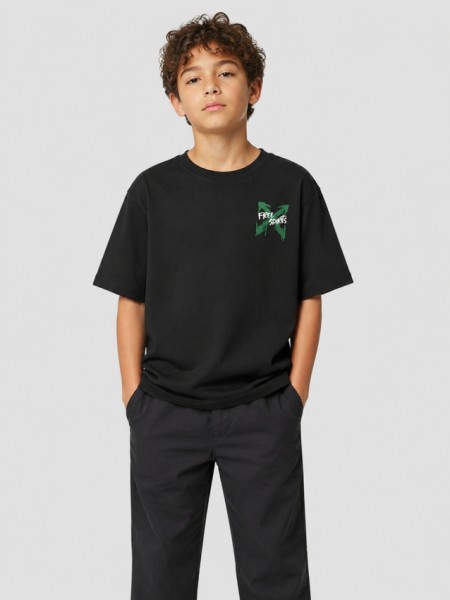 T-Shirt Name It Menino Nkmkemuel Ss Rlx Top Box Ps Noos