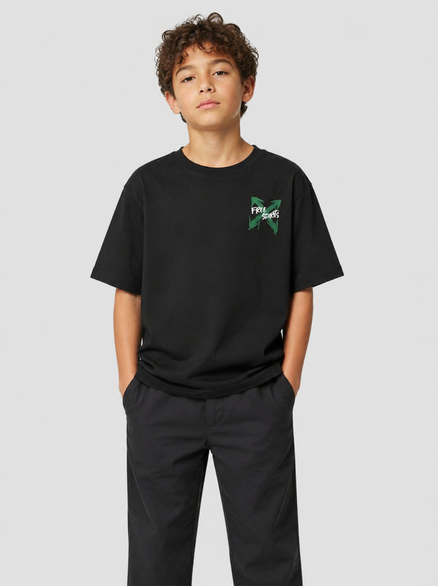 T-Shirt Name It Menino Nkmkemuel Ss Rlx Top Box Ps Noos