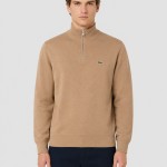 Camisola Lacoste Homem Half-Zip Sweatshirts Male Adult Knit