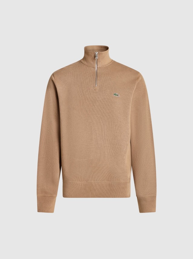 Camisola Lacoste Homem Half-Zip Sweatshirts Male Adult Knit