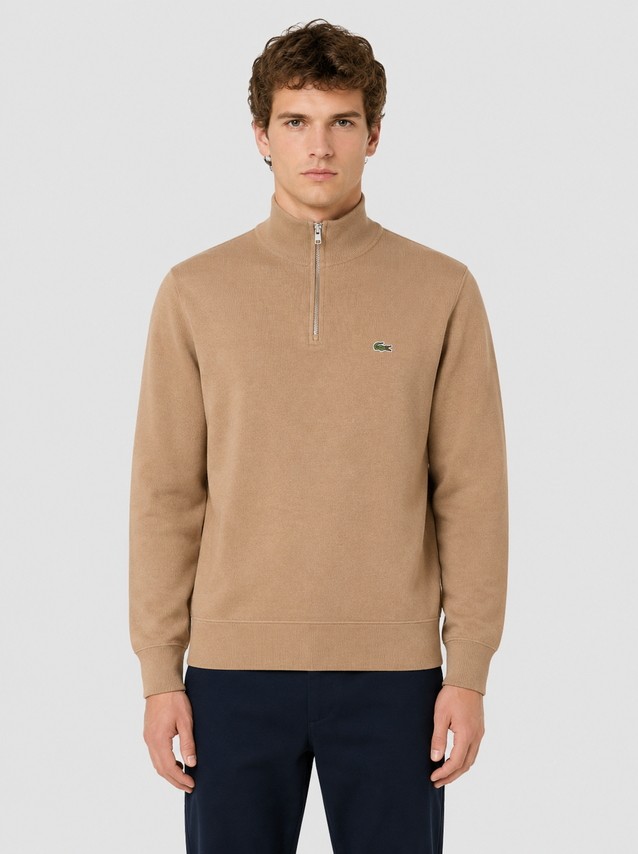Camisola Lacoste Homem Half-Zip Sweatshirts Male Adult Knit