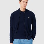 Casaco Lacoste Homem Zipped Sweatshirts Male Adult Knit