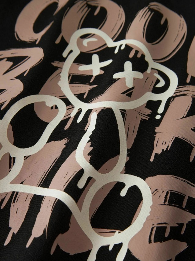 Sweatshirt Name It Menino Nkmkemuel Ls Swe Wh Bru Box Ps Noos