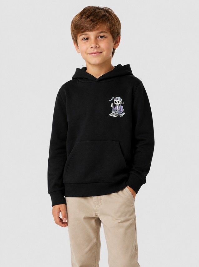 Sweatshirt Name It Menino Nkmlasse Ls Swe Wh Bru Box Ps