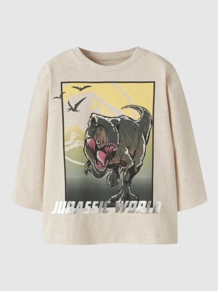 Camisola Name It Menino Nmmjim Jurassic Ls Nreg Top Box Noos Sky