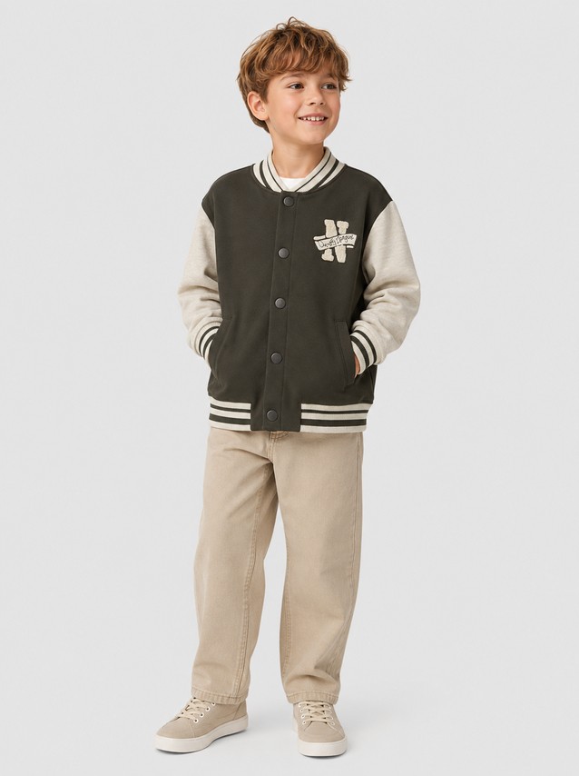 Casaco Name It Menino Nmmleslie Ls Nreg Sweat Card Bru