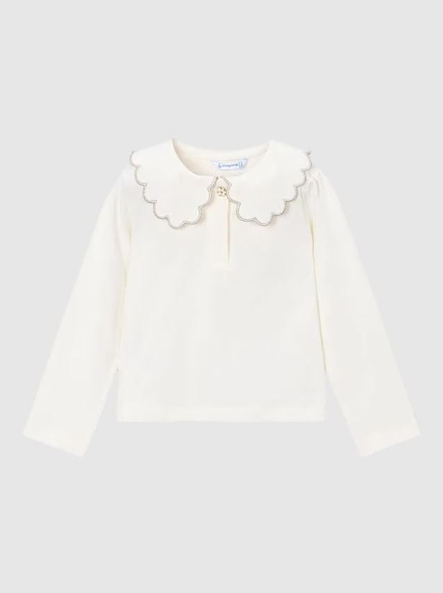 Camisola Mayoral Menina Polo M/comp. B�sico Beb�