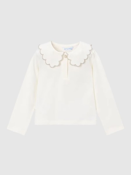 Camisola Mayoral Menina Polo M/comp. B�sico Beb�