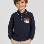 Polo Mayoral Menino Polo M/comp. Liso Detalhes