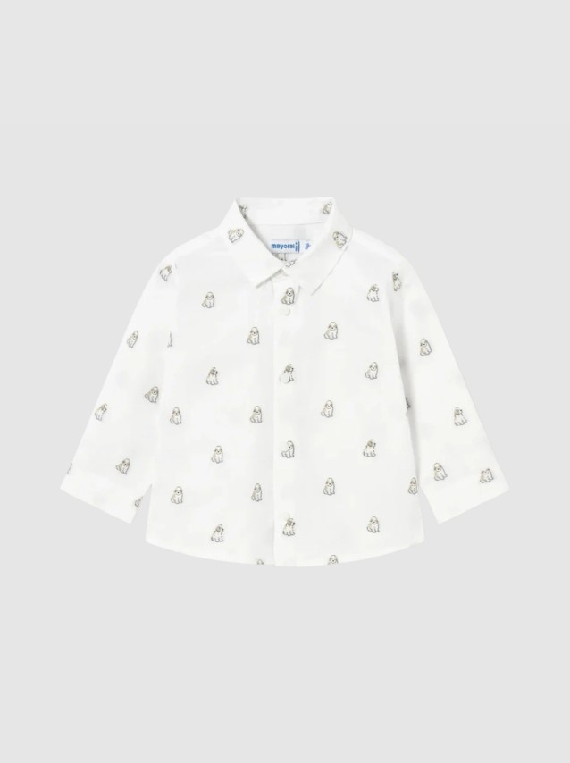 Camisa Mayoral Menino Camisa M/comp. Jacquard
