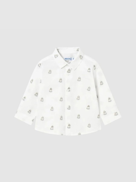 Camisa Mayoral Menino Camisa M/comp. Jacquard Camisa Mayoral Menino Camisa M/comp. Jacquard
