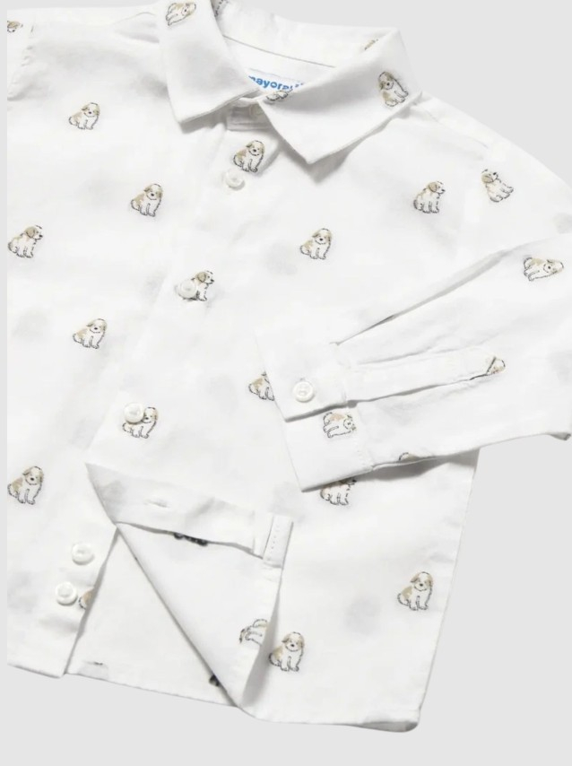 Camisa Mayoral Menino Camisa M/comp. Jacquard