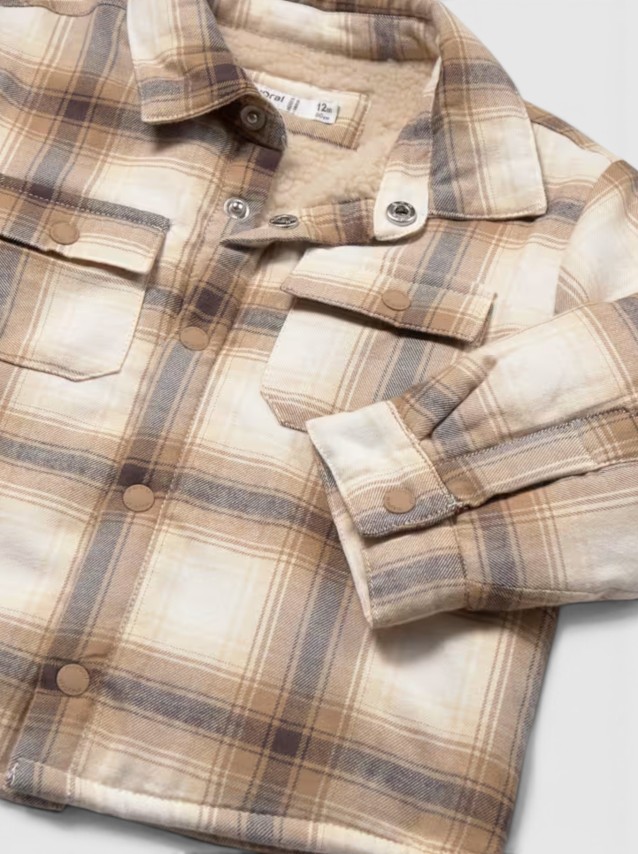 Sobrecamisa Mayoral Menino Sobrecamisa Xadrez Forrada