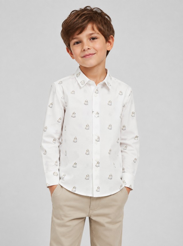 Camisa Mayoral Menino Camisa M/comp. Jacquard