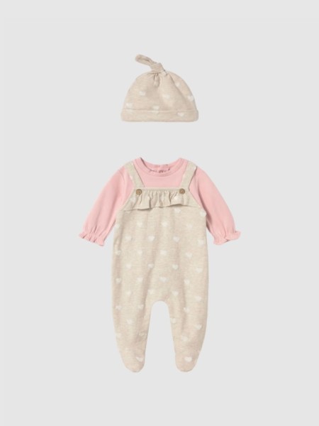 Conjunto 2 Peças Mayoral Menina Fato Bebé Jacquard Conjunto 2 Peças Mayoral Menina Fato Bebé Jacquard