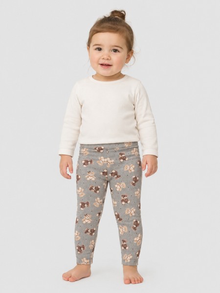 Leggings Mayoral Menina Leggings Estampado Felp- Leggings Mayoral Menina Leggings Estampado Felp-