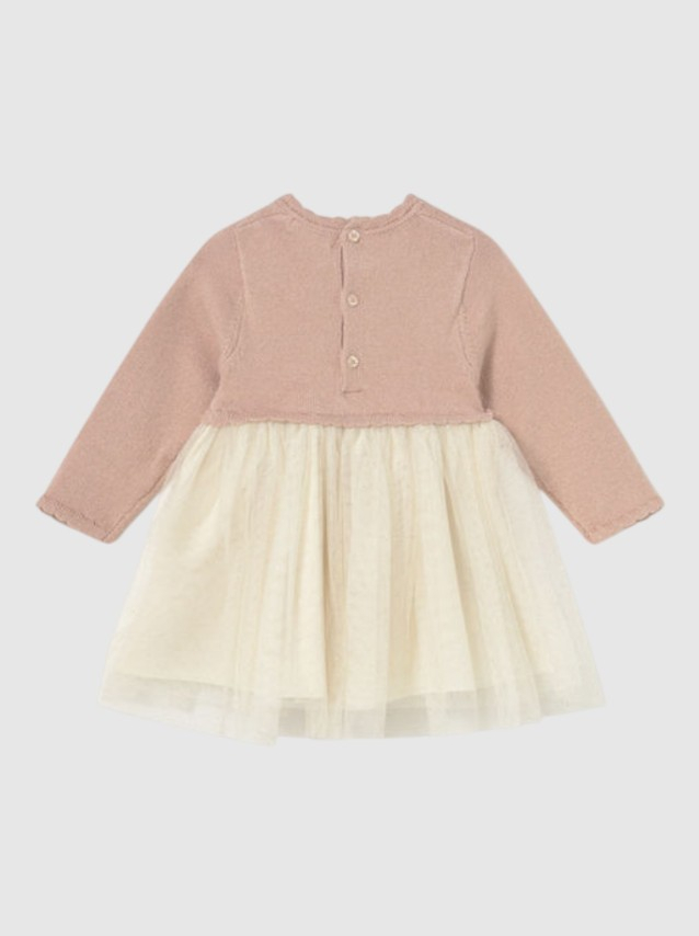 Vestido Mayoral Menina Vestido Comb Tric� E Tule