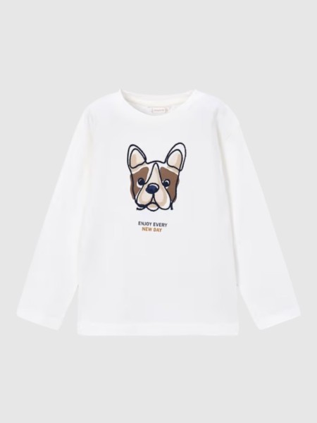Camisola Mayoral Menino Camiseta M/comp. Bordada