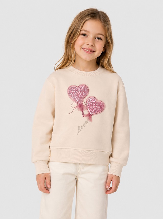 Sweatshirt Mayoral Menina Sweat Aplica��es