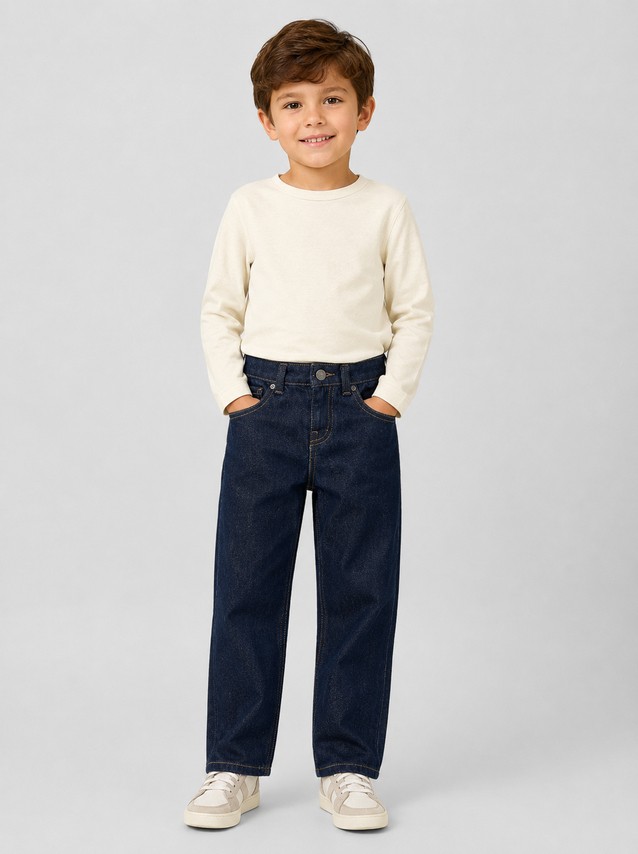 Jeans Mayoral Menino Calça Denim Wide Fit