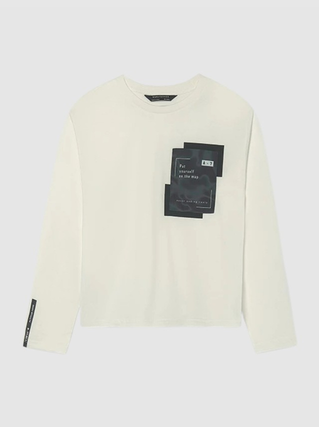 Camisola Mayoral Menino Camiseta M/comp. Bolso