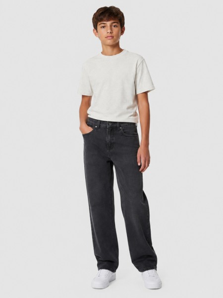 Jeans Mayoral Menino Calça Denim Wide Fit Jeans Mayoral Menino Calça Denim Wide Fit