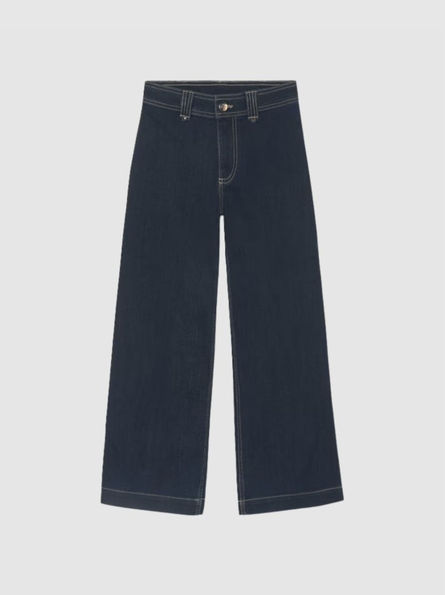 Jeans Mayoral Menina Calça Denim Wide Leg