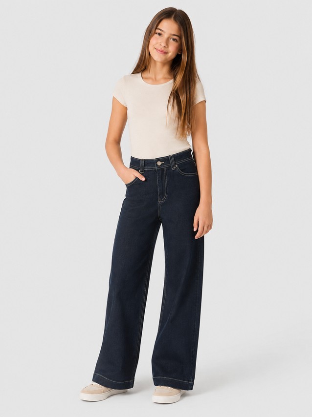 Jeans Mayoral Menina Calça Denim Wide Leg