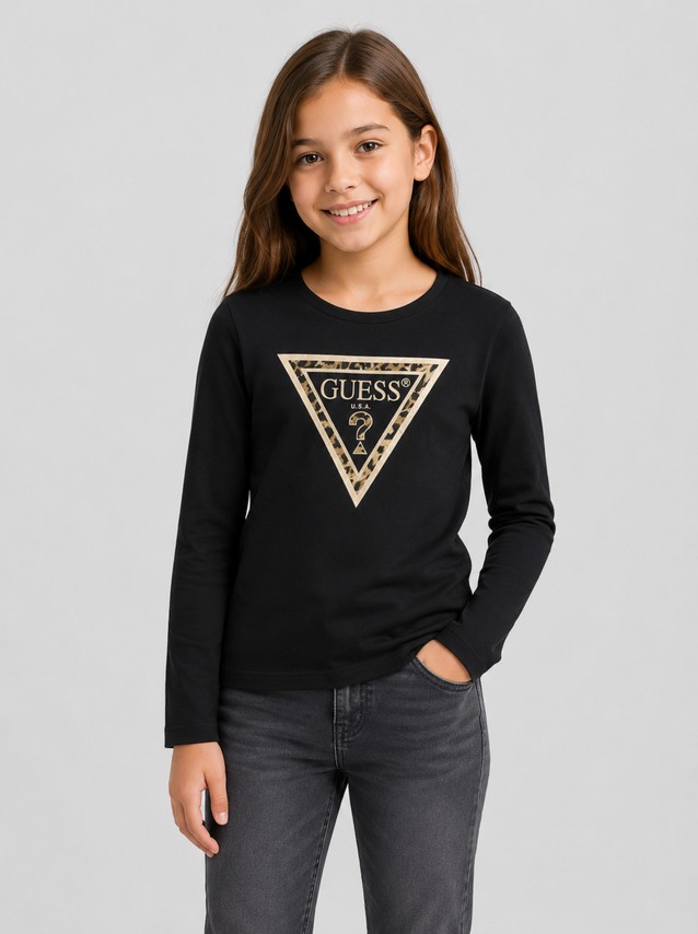 Camisola Guess Menina Ls T-Shirt_Logo